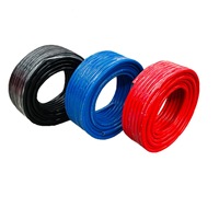 Tuyau flexible pour compresseur d'air en PVC 3 plis 2 brins, tuyau pneumatique pour outils pneumatiques