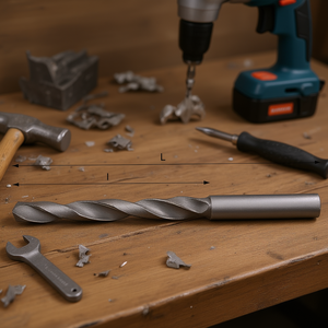 Broca Helicoidal Cilíndrica Fervi para Perforación de Metal, Madera y Plástico - Product Image 3