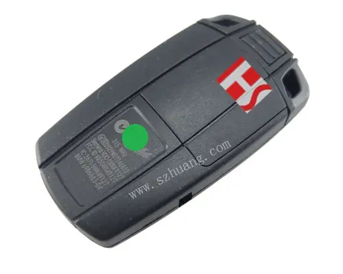 Chiave per auto remota a 3 pulsanti personalizzata più recente per Bmw serie 3-5 (conversione di frequenza) Hu92