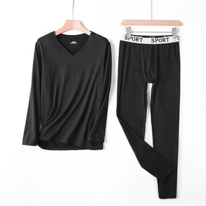 <span class=keywords><strong>Sous</strong></span>-vêtements thermiques pour <span class=keywords><strong>homme</strong></span>, sans couture, col en V, <span class=keywords><strong>sous</strong></span>-vêtements d'<span class=keywords><strong>hiver</strong></span>, caleçons longs - Product Image 4