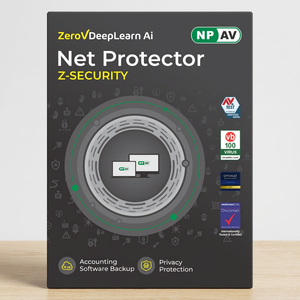 Net Protector Z Security 2026 Antivirus 1 Usuario 1 Año para Negocios, Contabilidad, Seguridad de Datos, Copia de Seguridad y Protección Contra Ransomware - Product Image 1