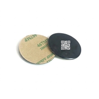 Mini-étiquette NFC en époxy pour réseaux sociaux, carte à puce RFID anti-métal pour contrôle d'accès