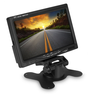 Moniteur LCD TFT HD rabattable de 7 pouces avec connexion vidéo <span class=keywords><strong>TV</strong></span> <span class=keywords><strong>pour</strong></span> voiture et usage domestique, écran d'affichage <span class=keywords><strong>pour</strong></span> caméra de recul de véhicule - Product Image 3