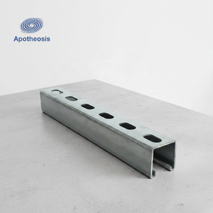 Perfil de Acero al Carbono Galvanizado Universal de Alta Precisión APO Europe, Perforado, Estándar AiSi, Tolerancia del 5%, Servicio de Corte - Product Image 2