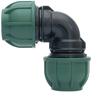 Raccordo a Gomito 90° per Raccordi Stretti 25x25 mm - 10 PN - Product Image 1