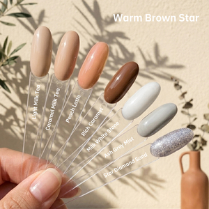 Kit de Gel UV Teinte Marron Nude – Vente Directe Usine, Mélange de Couleurs Personnalisé avec Faible MOQ, Gel à Ongles Haute Pigmentation Longue Durée - Product Image 4