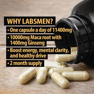 Kapsul suplemen Herbal <span class=keywords><strong>Tribulus</strong></span> dan akar Maca Label pribadi kapsul suplemen Herbal untuk dukungan kekebalan tubuh 60 Kapsul - Product Image 4