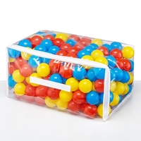 Vente en gros d'usine, balles rebondissantes colorées pour enfants en plastique LDPE transparent épaissi, jouet gonflable pour enfants de 3 à 6 ans