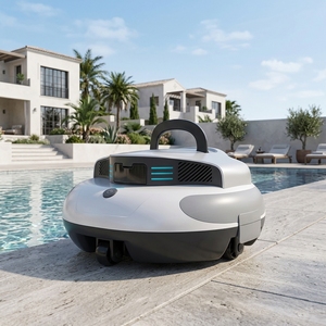 Robot Limpiador de <span class=keywords><strong>Piscinas</strong></span> Automático Inalámbrico YUNDA con Control Inteligente, Accesorio para <span class=keywords><strong>Piscinas</strong></span>, Montaje en Pared - Product Image 1