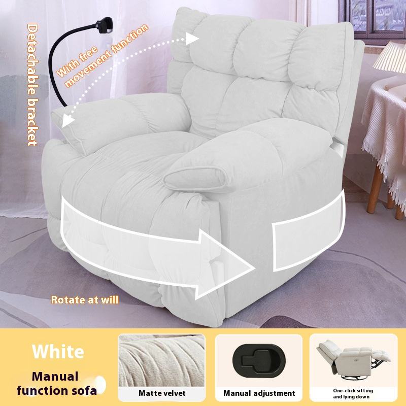 Blanc crème - Sit-Up et inclinaison manuels + Bascule + Support téléphone