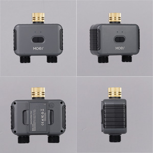 Contrôleur d'irrigation intelligent Tuya Bluetooth à double sortie 2 voies en laiton avec fonction de retard de pluie et minuterie <span class=keywords><strong>automatique</strong></span> pour jardinage - Product Image 6