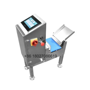 Mesin pemeriksa kecepatan kualitas tinggi kecil sabuk konveyor pemeriksa berat industri alat timbangan pemeriksaan presisi buatan Tiongkok