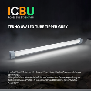 Tekno 8W <b>Led</b> <b>Tube</b> Tipper Grey - Product Image 3