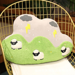 Cuscino Decorativo a Forma di Stella, Luna e Nuvola, Morbidissimo per Divano, Arredamento Casa, Cuscino per Dormire per Ragazze - Product Image 6