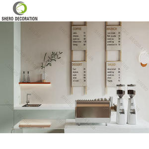 Produits tendances : comptoir de café à vendre, mobilier de café personnalisé de haute qualité pour la décoration intérieure des cafés - Product Image 3