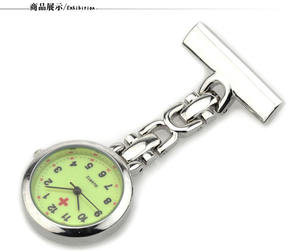 Orologio da infermiera in oro rosa con movimento al quarzo cinturino in acciaio inox <span class=keywords><strong>per</strong></span> infermieri e medici - Product Image 2