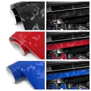 Film de protection de peinture de voiture en PVC à motif fantôme 3D en gros, autocollant de changement de couleur, film décoratif pour véhicules, motos - Product Image 1