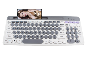 2025 New ZYG-806 Wireless Dual Mode Rechargeable Keyboard and Mouse Set Punk Retro Round Business <b>Office</b> <b>Computer</b> Wireless Keybo - Product Image 3