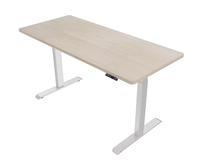 Bureau debout électrique à double moteur, réglable en hauteur, ergonomique, pour le travail à domicile, intérieur, neuf