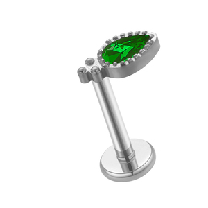 <span class=keywords><strong>Piercing</strong></span> Corporal G23 <span class=keywords><strong>de</strong></span> Titanio con Baño <span class=keywords><strong>de</strong></span> <span class=keywords><strong>Oro</strong></span> 24K PVD, Roscado Internamente, <span class=keywords><strong>para</strong></span> Cartílago, Oreja, <span class=keywords><strong>Labio</strong></span>, <span class=keywords><strong>para</strong></span> Mujer - Product Image 4