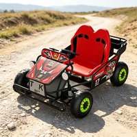 Vente directe d'usine - Équipement d'amusement électrique - Karting à deux places amélioré pour enfants et adultes