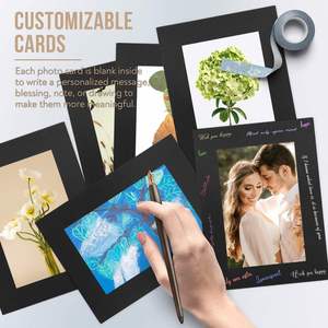 Cadre photo en carton écologique pour photos de diplôme, à faire soi-même, pour la décoration de la maison ou du bureau, avec chevalet - Product Image 5