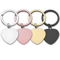 Llavero de Acero Inoxidable Multicolor con Etiqueta Militar de Marca, Diseño de Arte Moderno, Personalizable con Láser, Regalo Ideal para Venta Transfronteriza