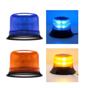 3 vít núi xoay/đôi đèn flash đèn hiệu R65 TB2 mái flattop Xe LED cảnh báo ánh sáng màu xanh khẩn cấp nhấp nháy ánh sáng cho xe - Product Image 4