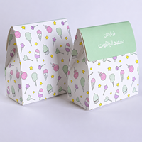 Boîte à bonbons en carton personnalisée avec motif de chameau arabe, vente en gros, Moyen-Orient, Ramadan, Eid Mubarak, emballage cadeau pour chocolats et sucreries