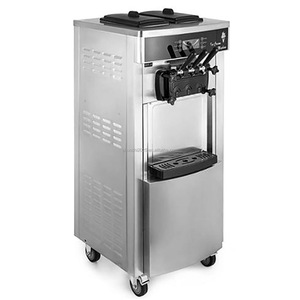 Gran oferta, máquina de helados de gran salida de 3 sabores, máquina de helados de servicio suave con múltiples escenarios automáticos flexibles - Product Image 1