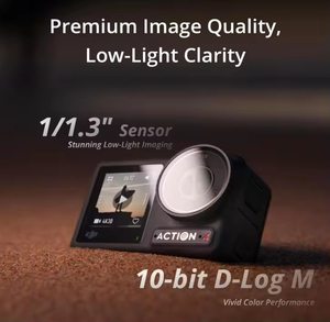 Caméra sportive tout-en-un D J I Action 4, 4K HD, longue durée de vie de la batterie, pour les voyages en plein air, les prises de vue en direct, caméra D J I Osmo Action, D J I Osmo - Product Image 4