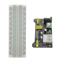 Kit de Démarrage Électronique OKY1037 : Composants Essentiels pour Enfants avec LED, Buzzer, Condensateur, Résistance et Kit de Boutons