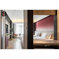 Ensemble de meubles de chambre d'hôtel en bois massif au design moderne, sur mesure, à réponse rapide, fournisseur en gros à Foshan