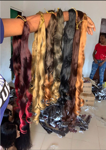 BELEZA 27 #   Offre Spéciale – Extensions de Cheveux Synthétiques pour Tresses au Crochet, Style Boucles Françaises, Résistantes à la Chaleur, 24 pouces, 150g, pour Femmes Africaines - Product Image 5