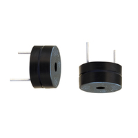 HYDZ 12V Tombol Buzzer Fungsional Desain Magnetik Ukuran 12*12*6mm Kebisingan 85dB Model HYE1206 Frekuensi 2000-2600Hz Natal
