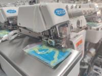 Machine à coudre surjeteuse à entraînement direct 4 fils QS-747D