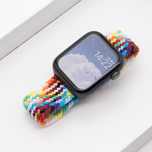 Correa de nylon para IWatch Series 8 7 <span class=keywords><strong>SE</strong></span> 6 5 4 Hebilla magnética Trenzada <span class=keywords><strong>Solo</strong></span> <span class=keywords><strong>Loop</strong></span> para <span class=keywords><strong>Apple</strong></span> <span class=keywords><strong>Watch</strong></span> Band Ultra 49mm 44mm <span class=keywords><strong>40mm</strong></span> 45mm 41mm - Product Image 2