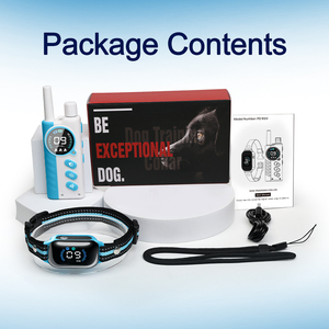 Collar de Adiestramiento para Perros Recargable, con Control Remoto, Resistente al Agua, con Vibración y Sonido, de Tres Canales y Sin Choques - Product Image 2