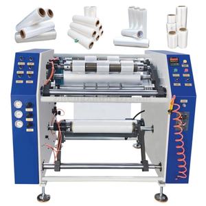 安価なプラスチックフィルムPVCラップフィルム巻き戻し機全自動価格 - Product Image 1