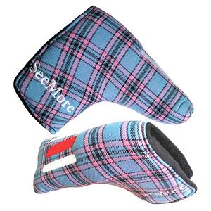 Housse de tête de putter de golf de luxe, personnalisable avec logo brodé ou vierge, fermeture magnétique, imperméable, vente en gros à prix avantageux - Product Image 1