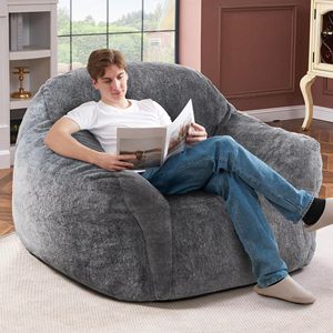 Gris confortable tissu lecture jeu pouf carré géant pouf canapé chaise longue nouveau 2026 <span class=keywords><strong>coussin</strong></span> de sol canapé paresseux pour chambre - Product Image 3
