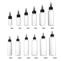 Bouteille Compresseur en Plastique PET avec Bouchon Twist Top, Logo Personnalisé, 1oz 2oz 3oz 4oz 5oz 8oz 12oz 16oz, pour Huile Liquide