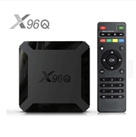 Boîtier Android YDH-X96Q AllwinnerH313 Quad Core 1+8 Go de mémoire Port réseau 100M Télécommande BT 4K