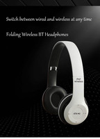 YN vente en gros usine P47 écouteur sans fil filaire prise 3.5mm prise de commutation multi-système BT écouteur sur oreille casque