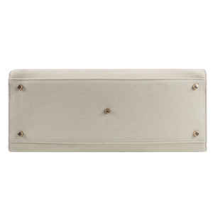 Bolso de Hombro de Mezclilla Beige Personalizado de Alta Calidad de Diseñador de Hong Kong, Bolso de Moda para Mujer - Product Image 5