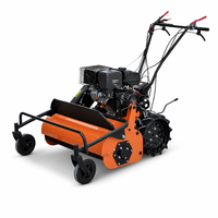 Broyeur à fléaux autopropulsé à moteur essence 4 temps 420 cm³ CE Euro V avec moteur à essence