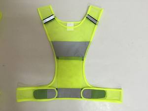 جودة عالية اللمعان الصمام قابل للتعديل تشغيل/المشي لمسافات طويلة سترة واقية عاكسة - Product Image 3