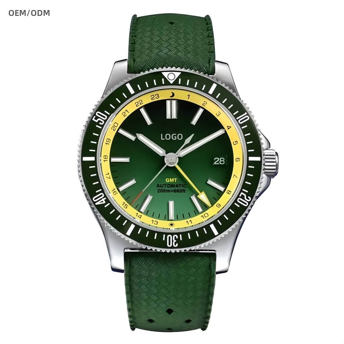 สีเขียว