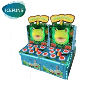 Más loco de la <span class=keywords><strong>rana</strong></span> de La Moneda operado niños sala de juegos a martillo máquina de juego para los niños - Product Image 1
