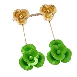 Cross-border hot sale niche design high-grade tassel flower earrings suitable for ladies banquet party wearing earrings - Product Image 5